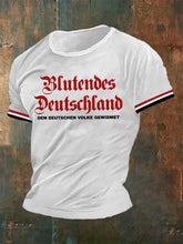 Deutschland bedrucktes T-Shirt für Männer
